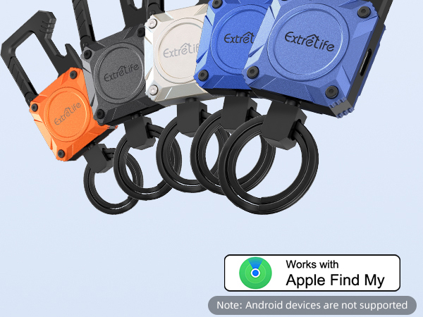 keychain with find my