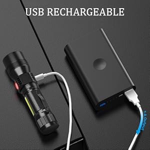 usb rechargeable flashlight