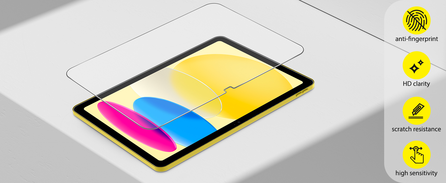ipad 10th generation screen protector