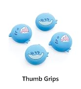 GeekShare Switch 2 Silicone Thumb Grip Caps, Joystick Anti-Slip Cover Caps Compatible with Switch...