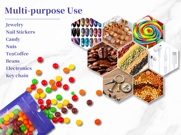 Holographic Mylar Bags for Food Storage