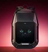 Divoom LED Display Laptop Backpack with App Control, 17 Inch Cool DIY Pixel Art Animation Fashion...