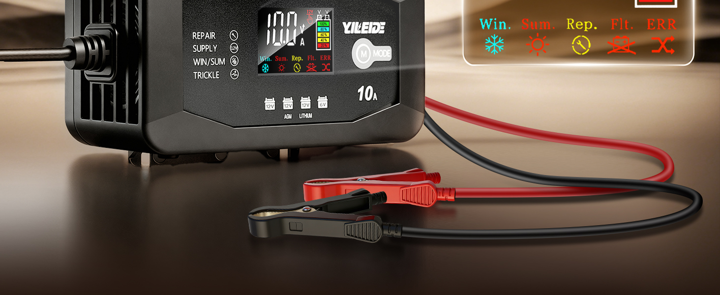 6V/12V Smart Battery Charger