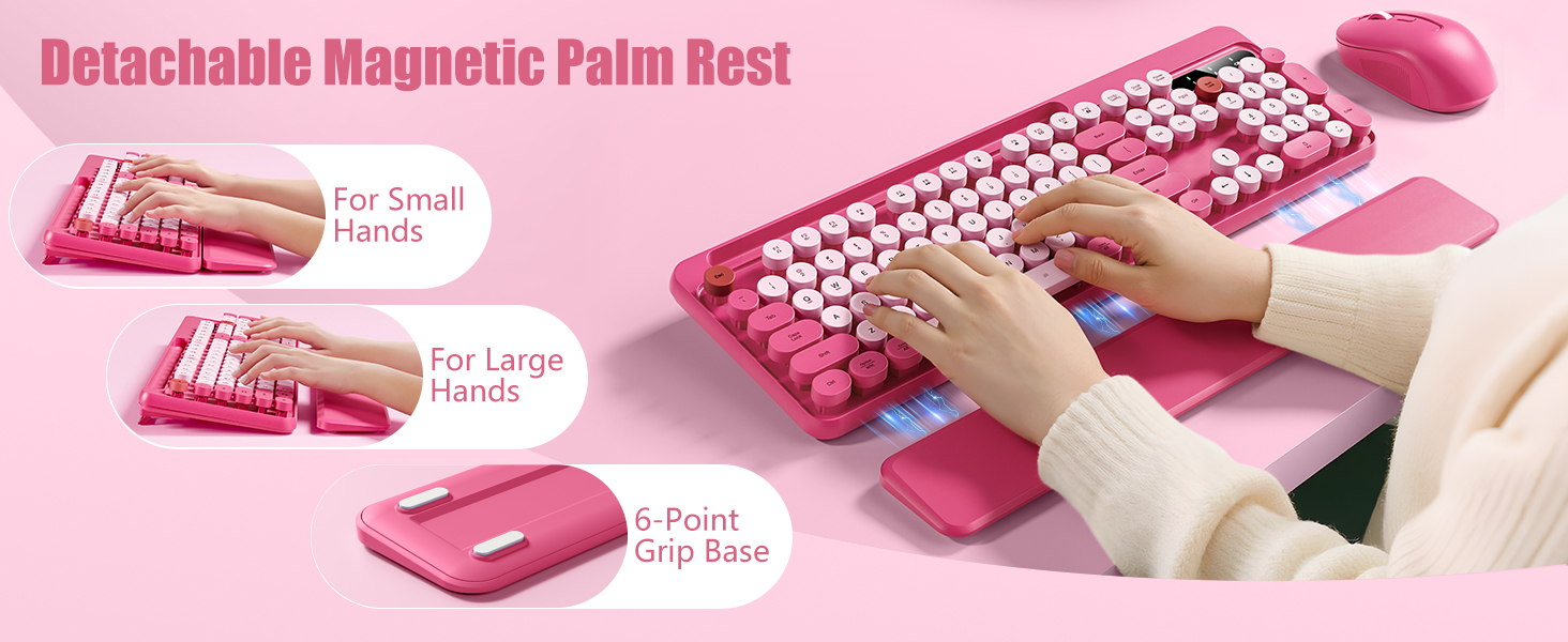 wireless typewriter keyboard