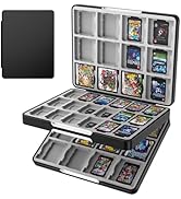 TiMOVO 60 Game Card Case for Switch OLED/Switch/3DS/2DS, 60 Slots Switch Game Holder Cartridge Fo...