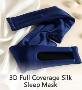 ZIMASILK 22 Momme 100% Mulberry Silk Sleep Mask for Women Sleeping, 3D Contoured Cup Eye Mask for...