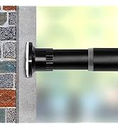 Vailge Room Divider Tension Rods, Premium Curtain Tension Rods,83-122 Inch,No Drilling, Adjustabl...