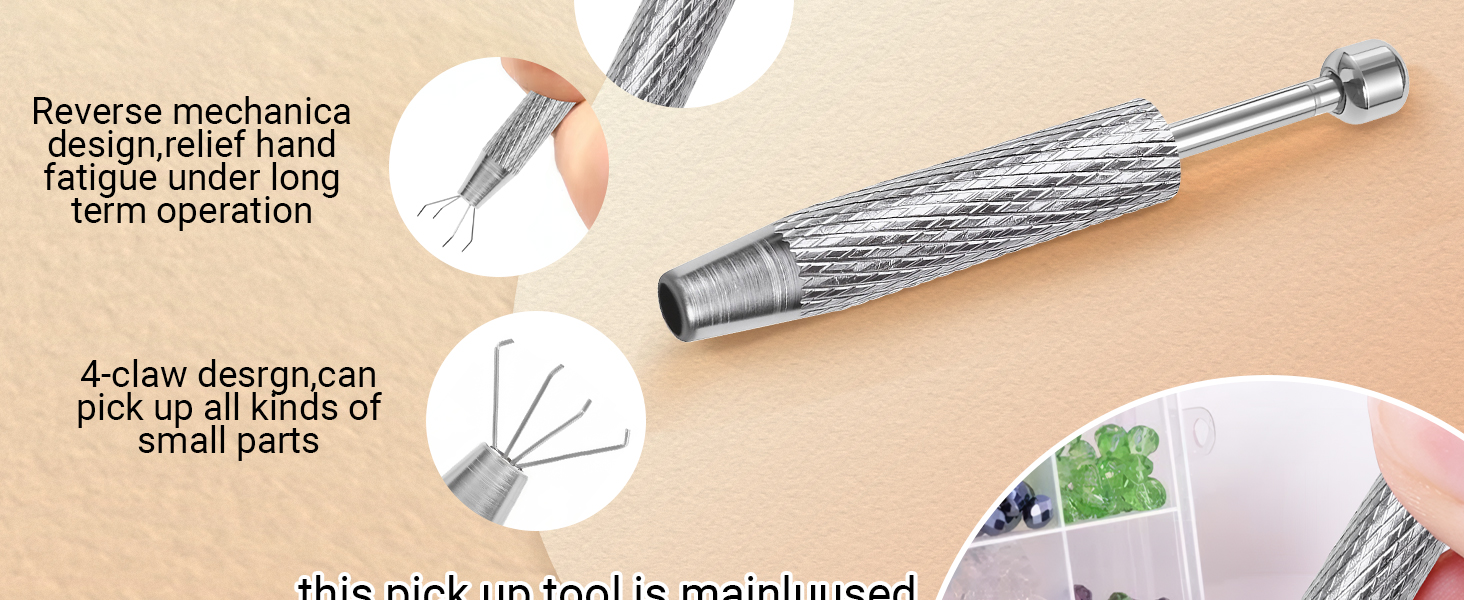 This pick up tool is mainluused in the making ofieuelry