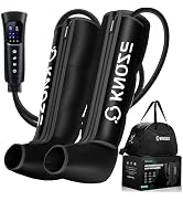 KNQZE Leg Compression Massager for Circulation and Pain Relief, Air Compression Recovery System f...