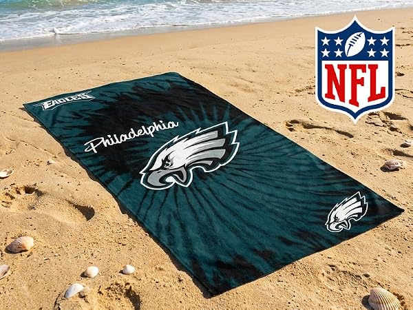 Officially Licensed NFL Beach Towel