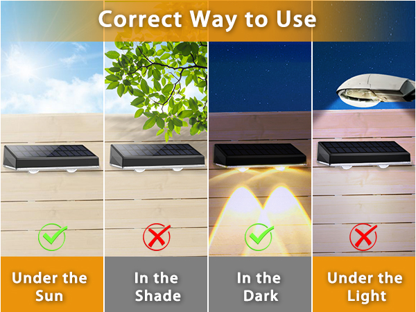 SunFlickt Solar Fence Lights