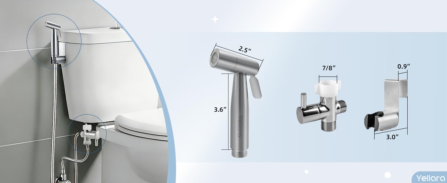 Yellara Handheld Bidet Sprayer