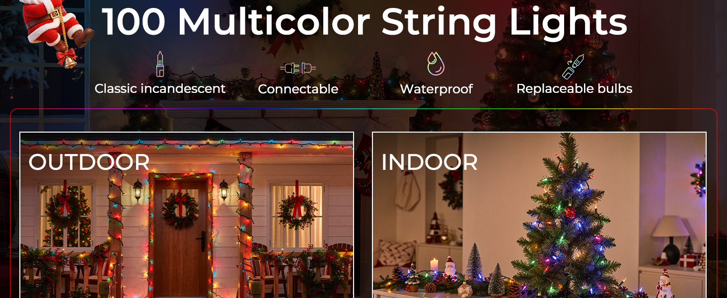 Multicolor halloween lights-2