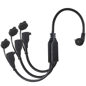 Outdoor Power Extension Cord 3 Way Splitter