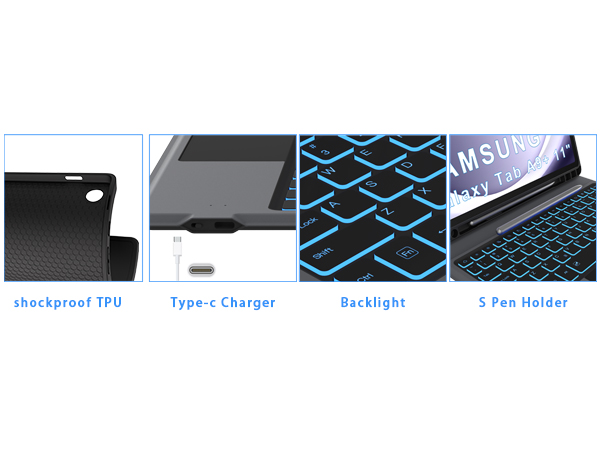 tab A9 Plus keyboard case