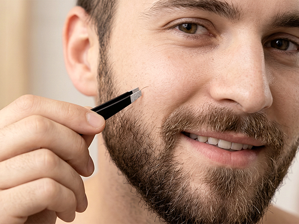 tweezers, women facial hair, eyebrow tweezers, precision tweezers, ingrown hair tweezers,