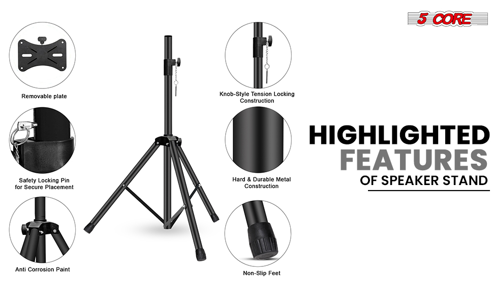Speaker stand, Tripod stand