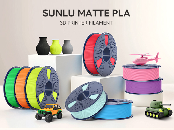 PLA filament 1.75mm, pla 1000g, sunlu pla