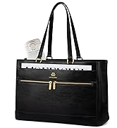 LOVEVOOK Laptop Bag for Women,15.6 Inch Vintage Work Tote Bags for Women