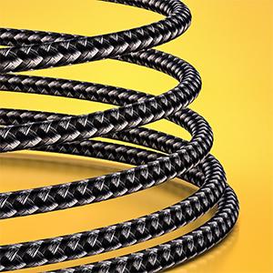 fasgear usb c to usb c 3.1 gen 2 right angle cable 3ft 6ft 10ft type c 90 degree 100 watts pd nylon