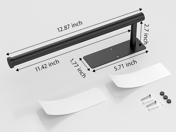 under cabinet paper towel holder no drill