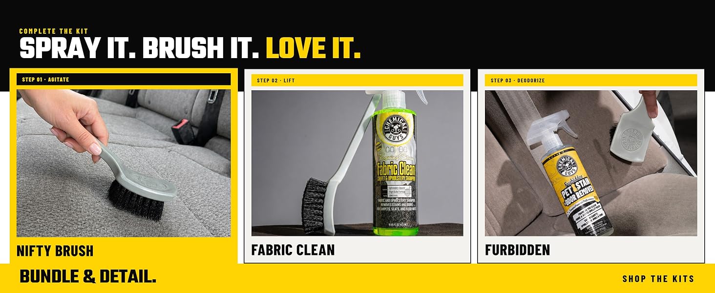 Compatible with Nonsense APC, Lightning Fast Stain Extractor, Fabric Clean, and carpet shampoos.