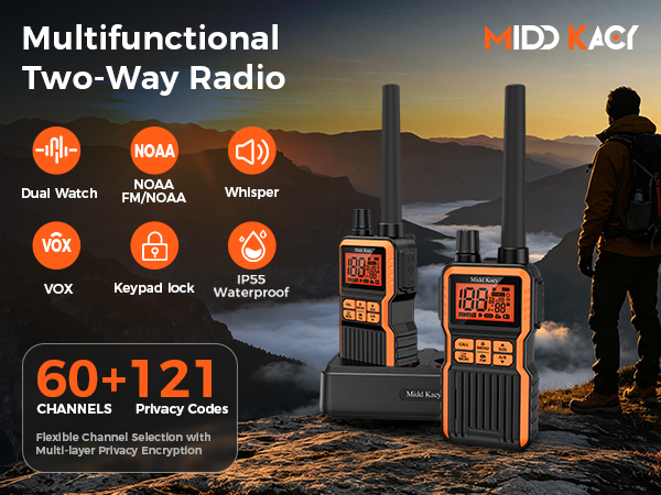 Multifunctional Two-Way Radio