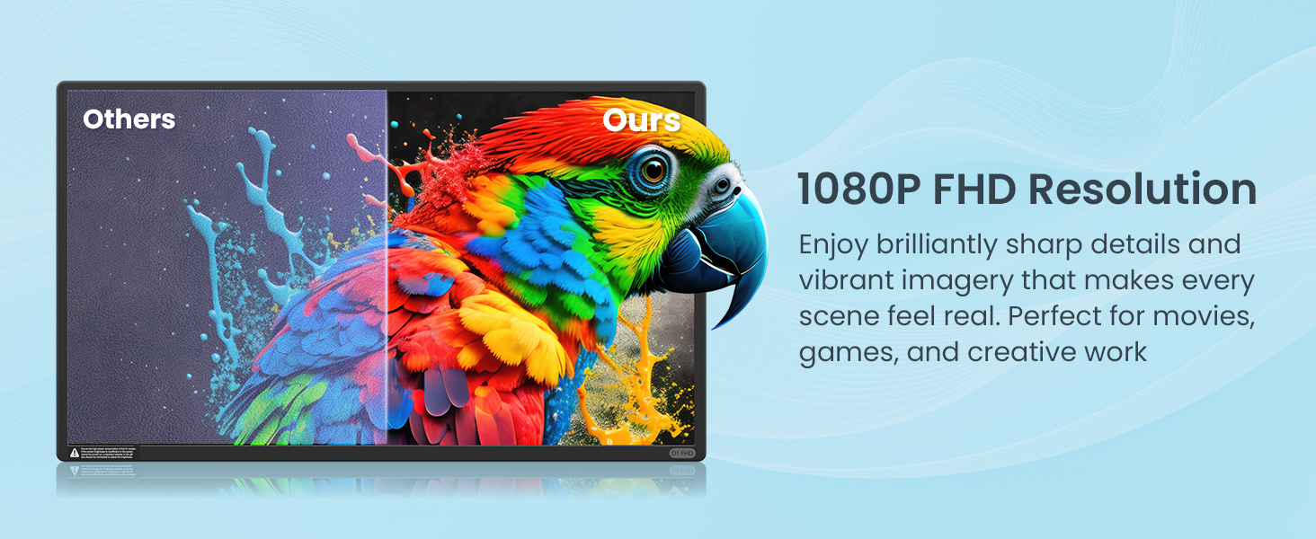 1080P FHD Resolution