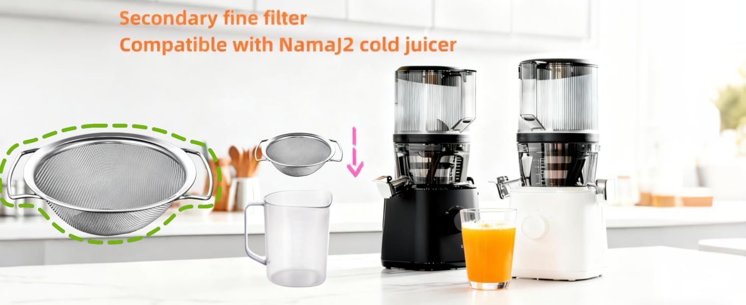 juice strainer after juicing