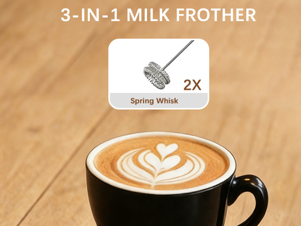 rechargeable frother