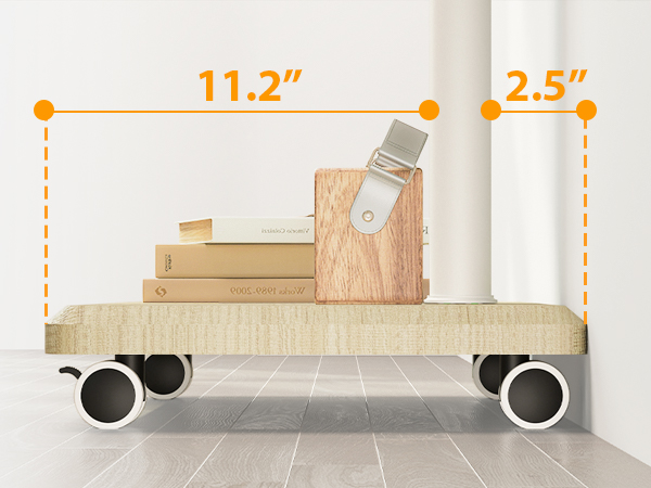 Rolling TV Stand