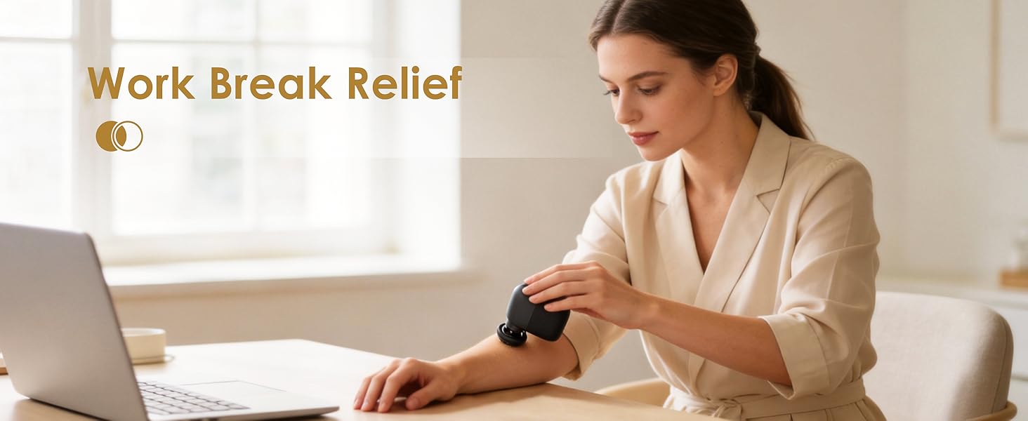 Stiff Neck and Shoulder Relaxation After Long Hours of Desk Work