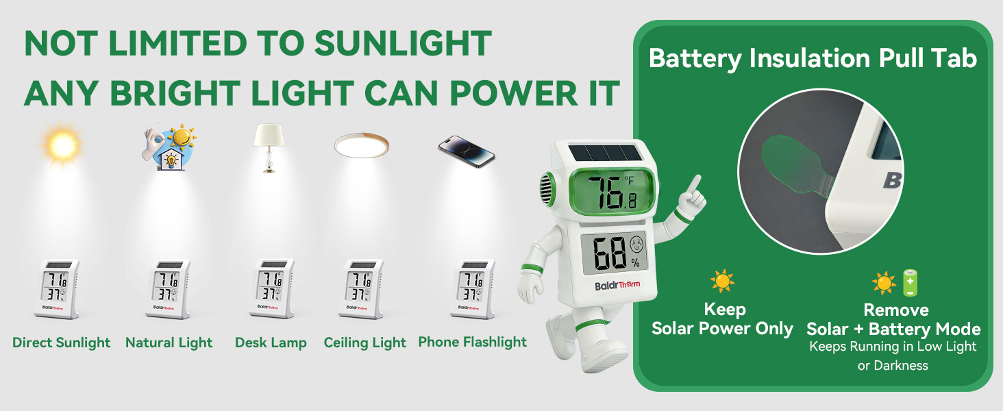 solar thermometer