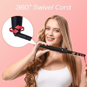 3in1 curling wand iron