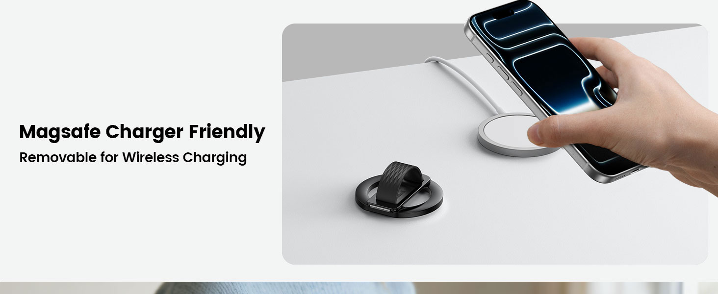 magsafe phone grip holder silicone soft finger grip holder magnetic pop socekt for iphone