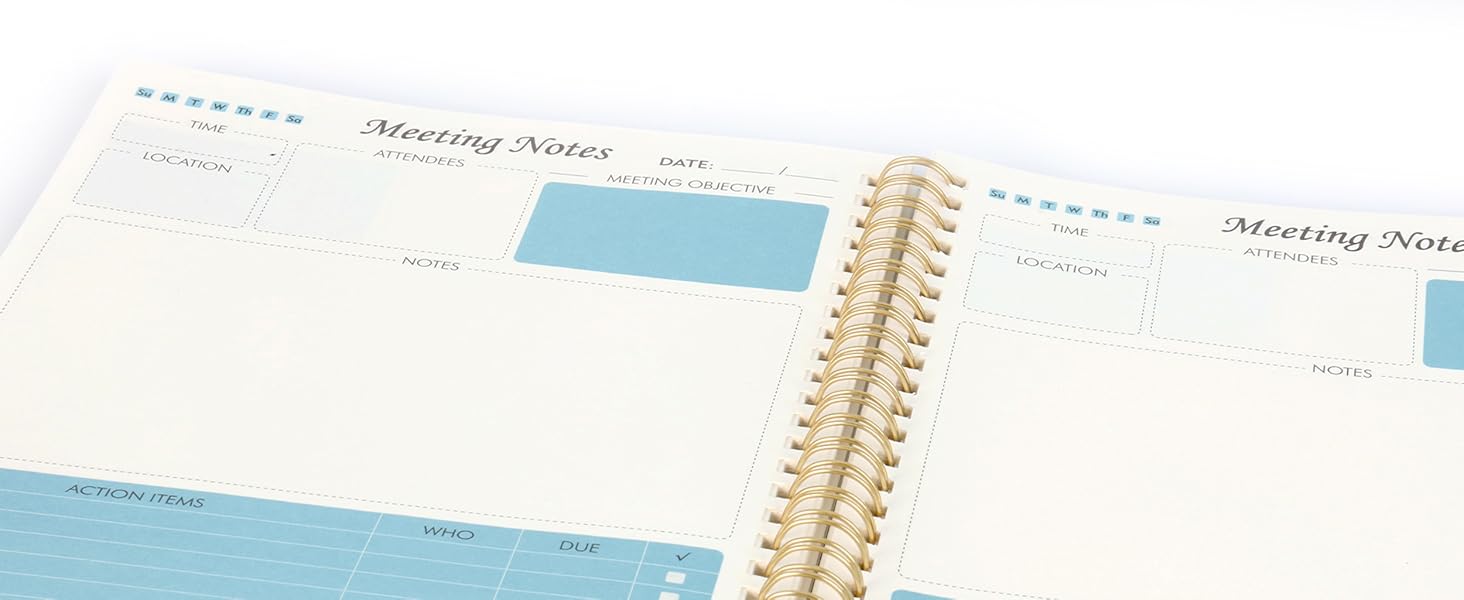 meeting notebook