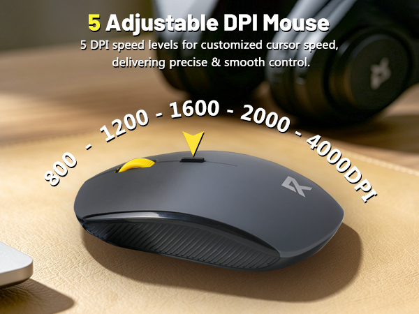 5 Adjustable DPI