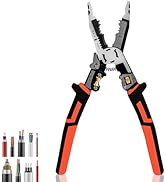 Wire Stripper Wire Crimping Tool - Multi-functional Wire Cutter Crimper Cable Stripper AWG 22-10 ...