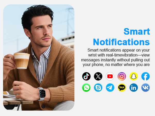 Fitness Tracker with Answer/Make Calls