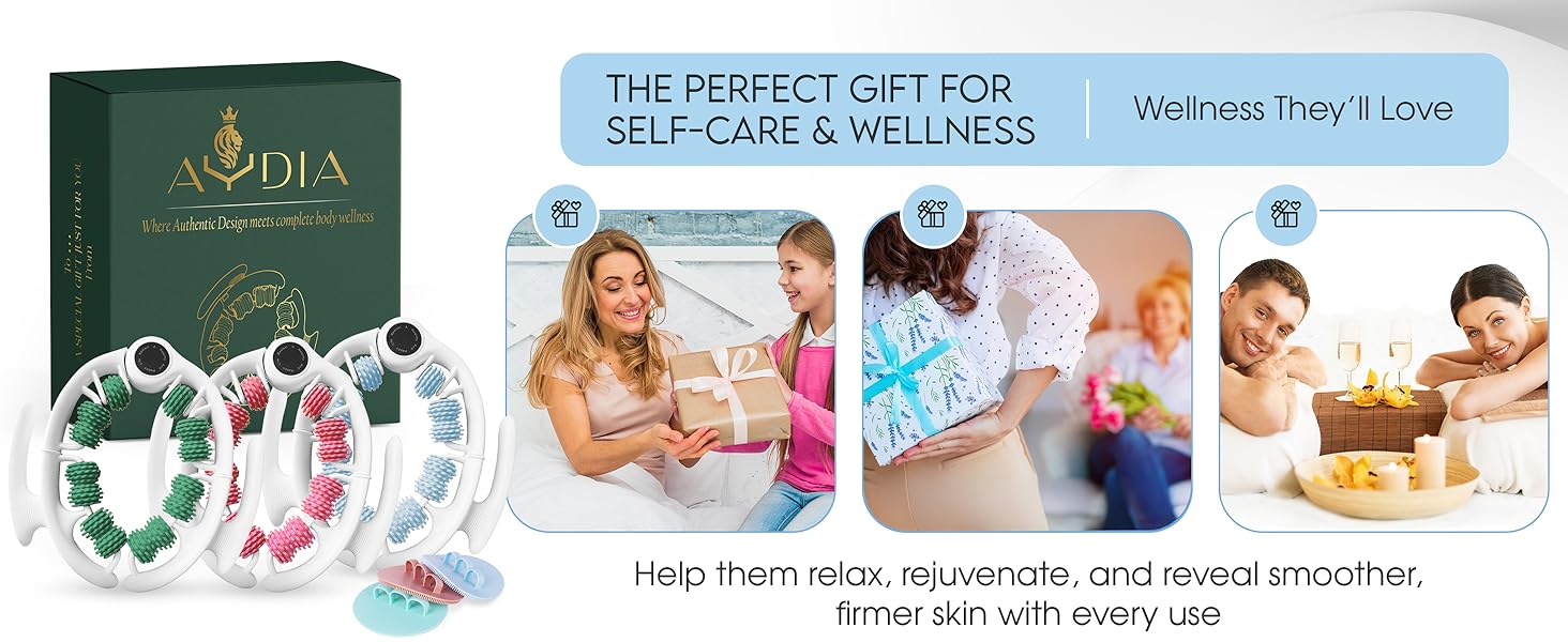aydia massag rollers perfect for gift spa and self care at home