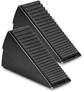 TOWODE Heavy Duty Large Door Stopper 2 PCS Adjustable High Tall Wedge Door Stopper with Non-Slip ...