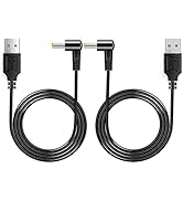 PChero 2 Packs USB DC Cables for Panasonic K2GHYYS00002 HD Camcorder, Ideal Power Supply Replacem...
