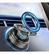 Kairiyard Phone Holders for Your Car, [80+LBS Strongest Suction &amp; 2800gf Magnetic] 360° Adjustabl...