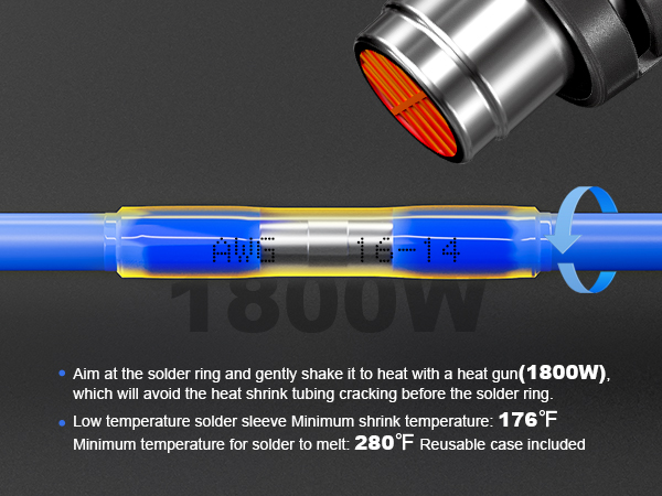 heat shrink connectors
