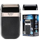 KEMEI Foil Shaver for Men,Waterproof Razor,Cordless Electric Rechargeable Shavers,Trimmer Razors ...