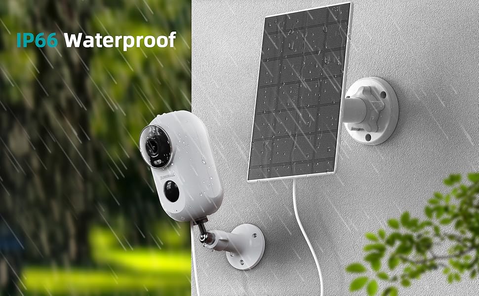 Solar Panel Compatible with Camera