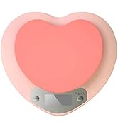 Cute Kitchen Scale, Digital Food Scale with LCD Display, 11 ib (5kg) Capacity, 0.03 oz (1g) Preci...