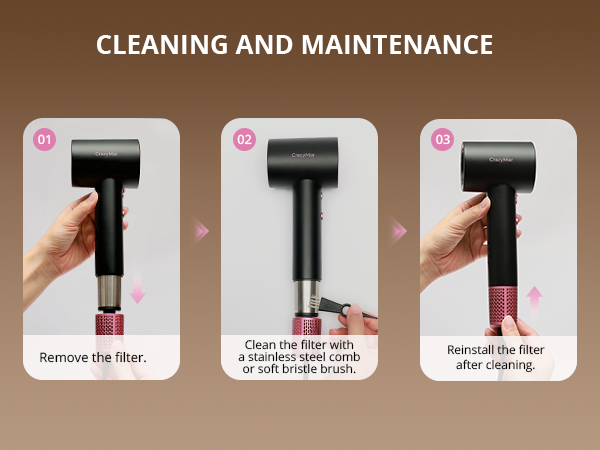 CLEANING AND MAINTENANCE