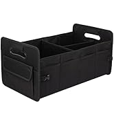 JiatuA Car Trunk Organizer, Car Organizers and Storage Collapsible Multi Compartment Container Bo...