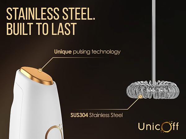 Stainless steel , pulsing technology